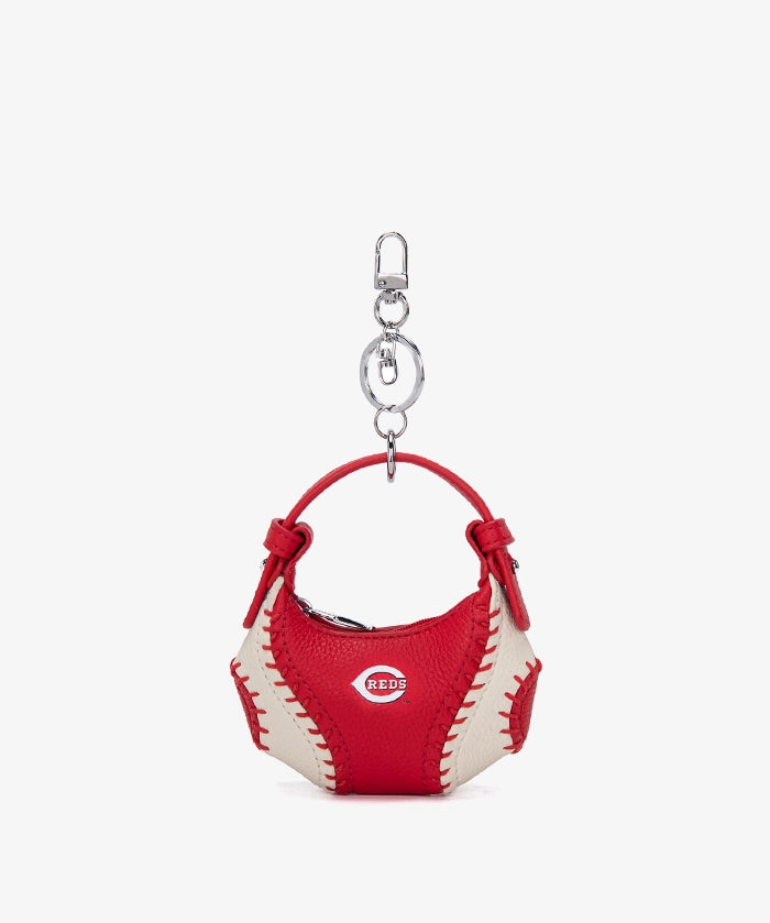 MLB Cincinnati Reds Mini Hobo Bag Charm – Curveball