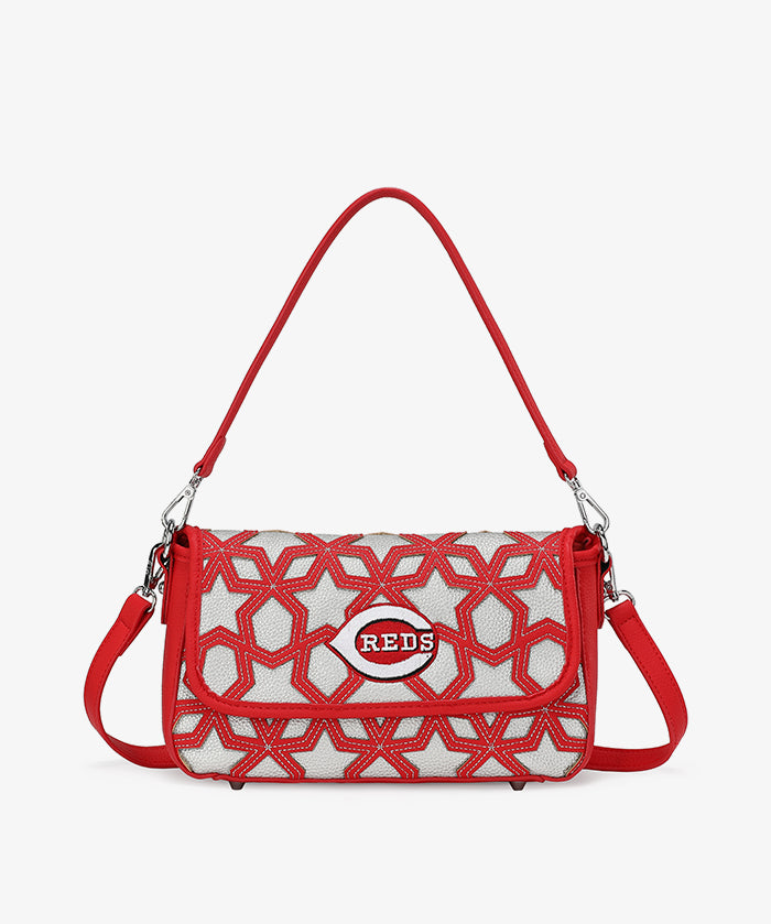 MLB Cincinnati Reds Star Field Flap Crossbody