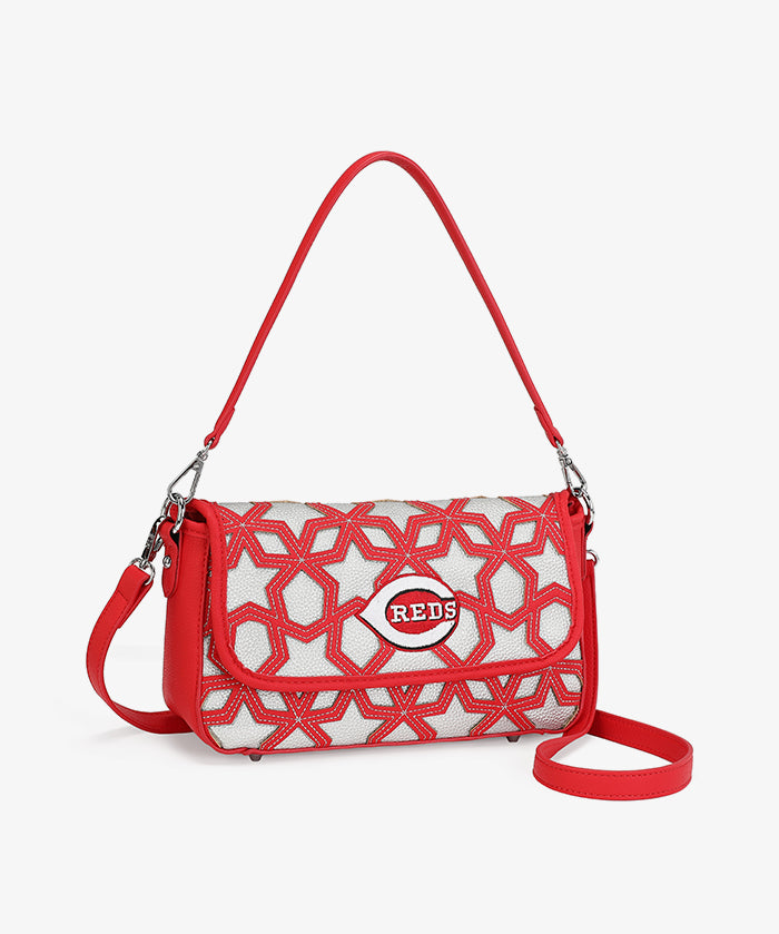 MLB Cincinnati Reds Star Field Flap Crossbody