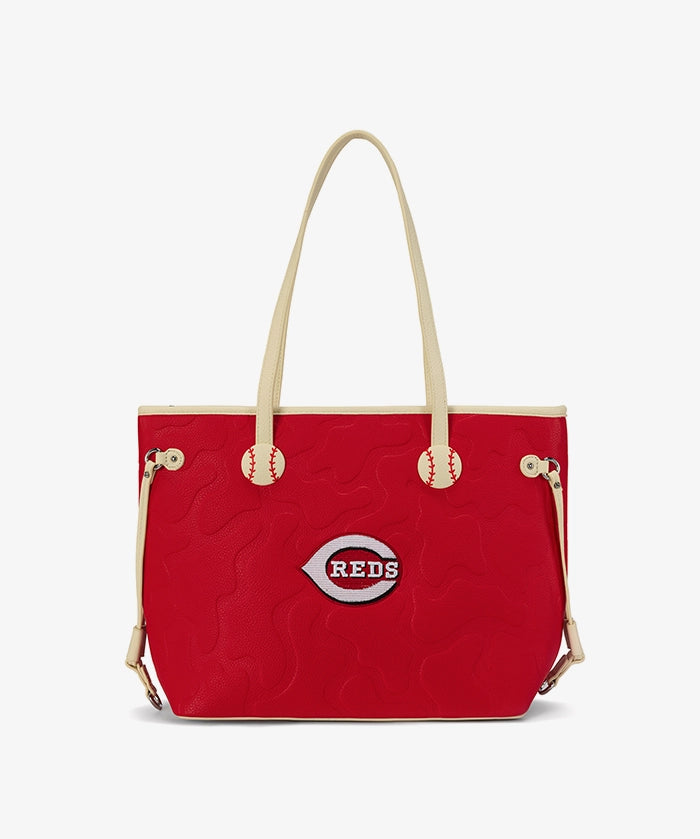 MLB Cincinnati Reds Tote Bag with Wristlet Wallet
