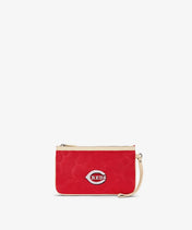 MLB Cincinnati Reds Tote Bag with Wristlet Wallet