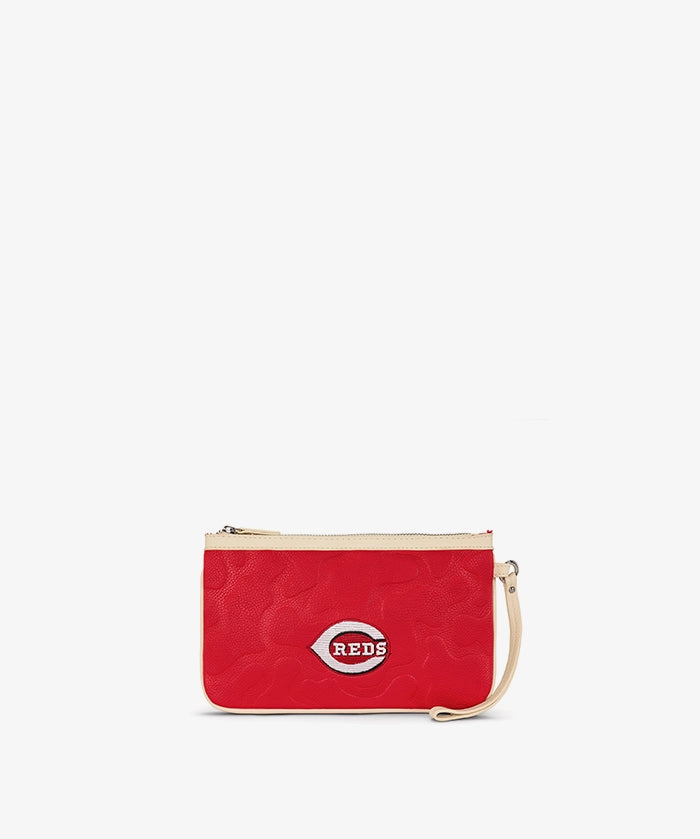 MLB Cincinnati Reds Tote Bag with Wristlet Wallet