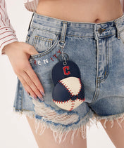 MLB Cleveland Guardians Baseball Cap Coin Purse