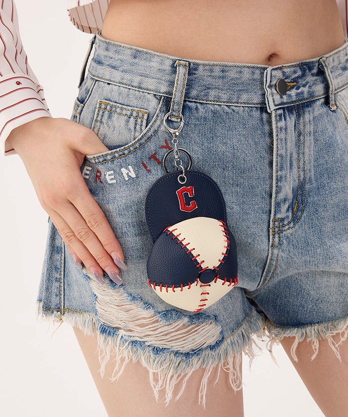 MLB Cleveland Guardians Baseball Cap Coin Purse