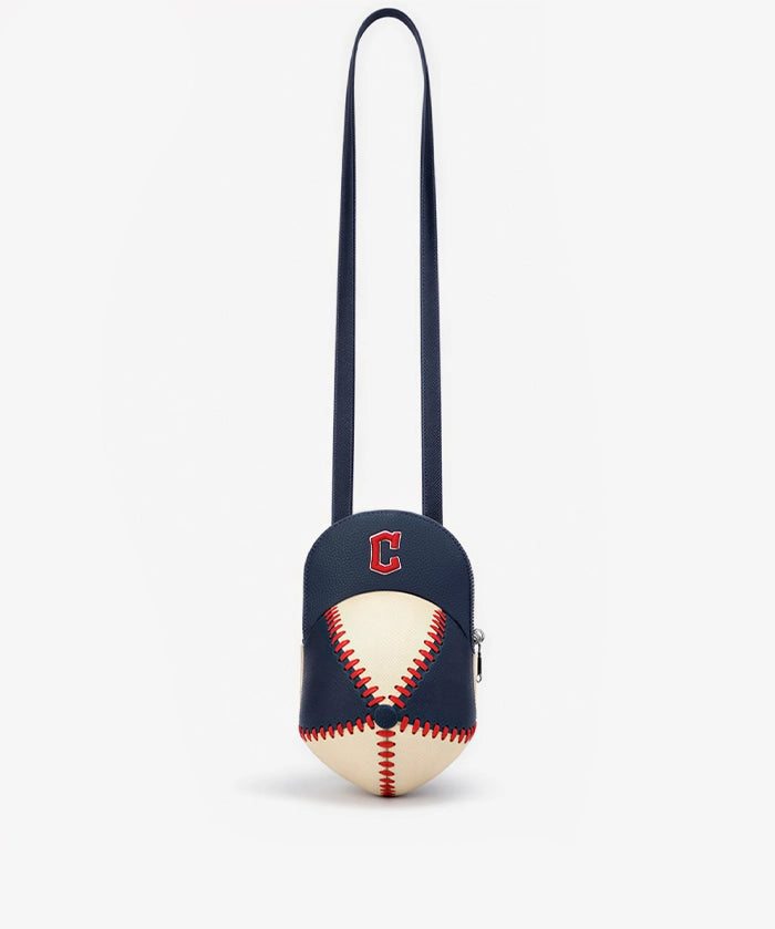 MLB Cleveland Guardians Baseball Cap Crossbody Purse