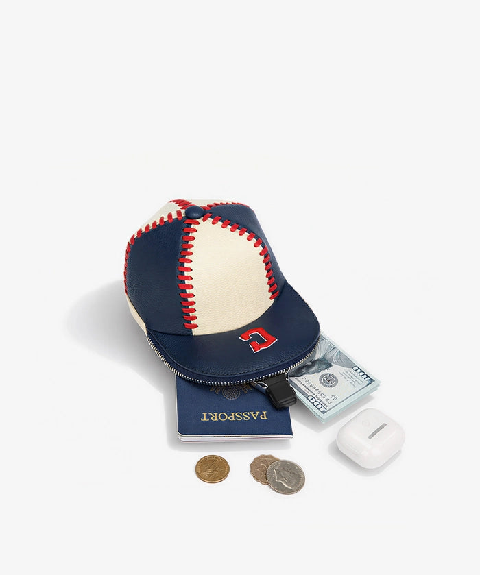 MLB Cleveland Guardians Baseball Cap Crossbody Purse