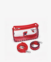 MLB Cleveland Guardians Clear Bag with Baseball Stitch