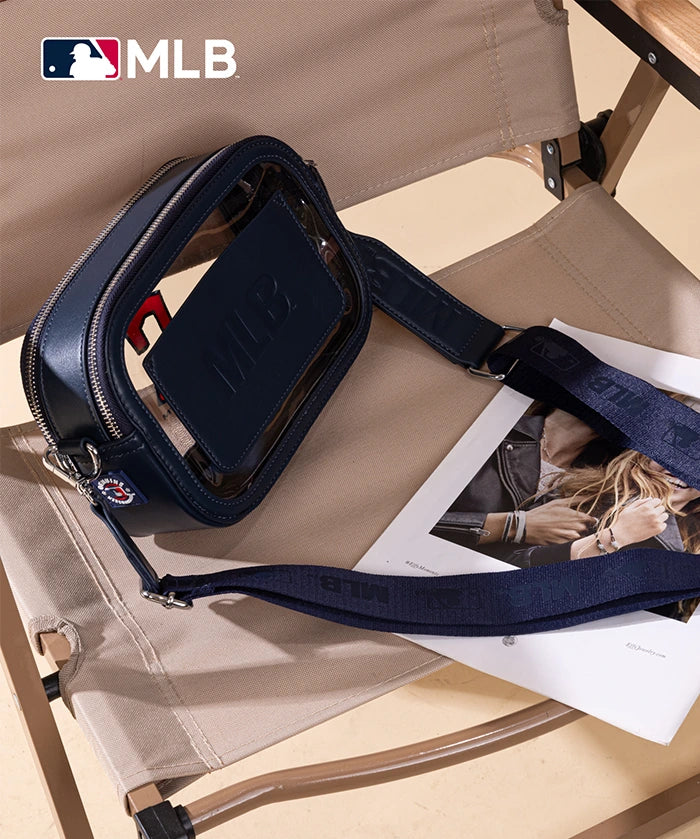 MLB Cleveland Guardians Clear Crossbody Bag