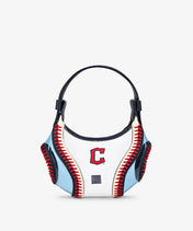 MLB Cleveland Guardians Clear Stitch Hobo - Curveball