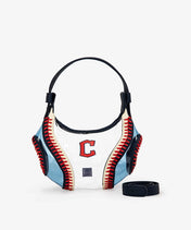 MLB Cleveland Guardians Clear Stitch Hobo - Curveball