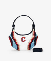 MLB Cleveland Guardians Clear Stitch Hobo - Curveball