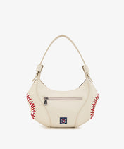 MLB Cleveland Guardians Hobo Bag With Baseball Seams