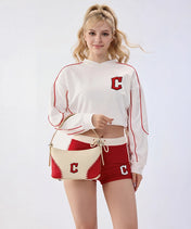 MLB Cleveland Guardians Stitch Slouchy-Sinker