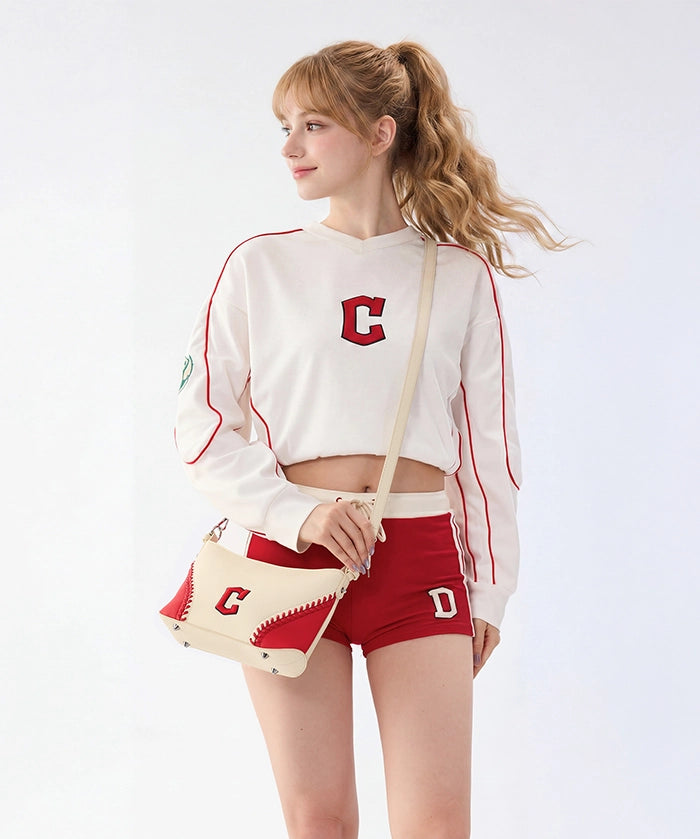 MLB Cleveland Guardians Stitch Slouchy-Sinker