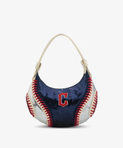 MLB Cleveland Guardians Sequin Stitch Hobo - Curveball