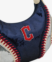MLB Cleveland Guardians Sequin Stitch Hobo - Curveball