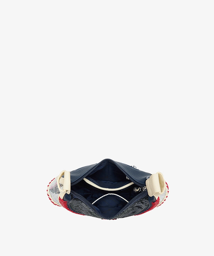 MLB Cleveland Guardians Sequin Stitch Hobo - Curveball