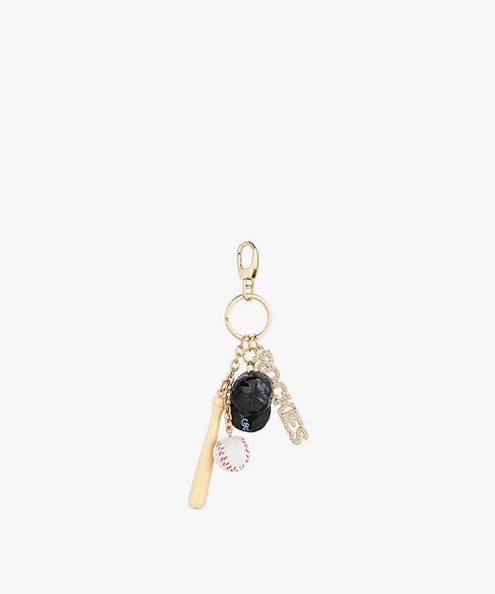 MLB Colorado Rockies Baseball Bag Charm