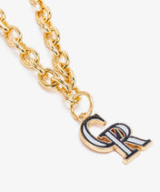 MLB Colorado Rockies Baseball Charm Chain