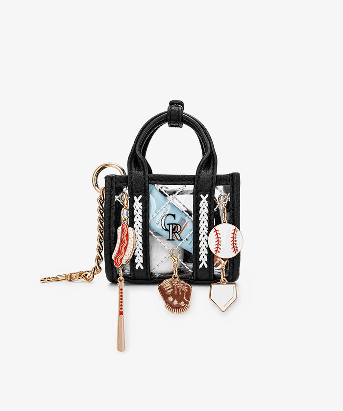 MLB Colorado Rockies Clear Mini Tote Bag Charm – Fastball