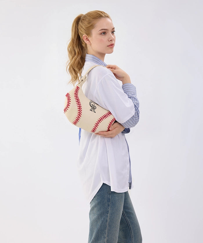 MLB Colorado Rockies Stitch Hobo - Curveball