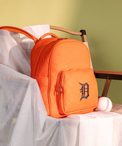 MLB Detroit Tigers Backpack with Embossed Pattern