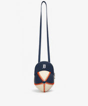 MLB Detroit Tigers Baseball Cap Crossbody Purse