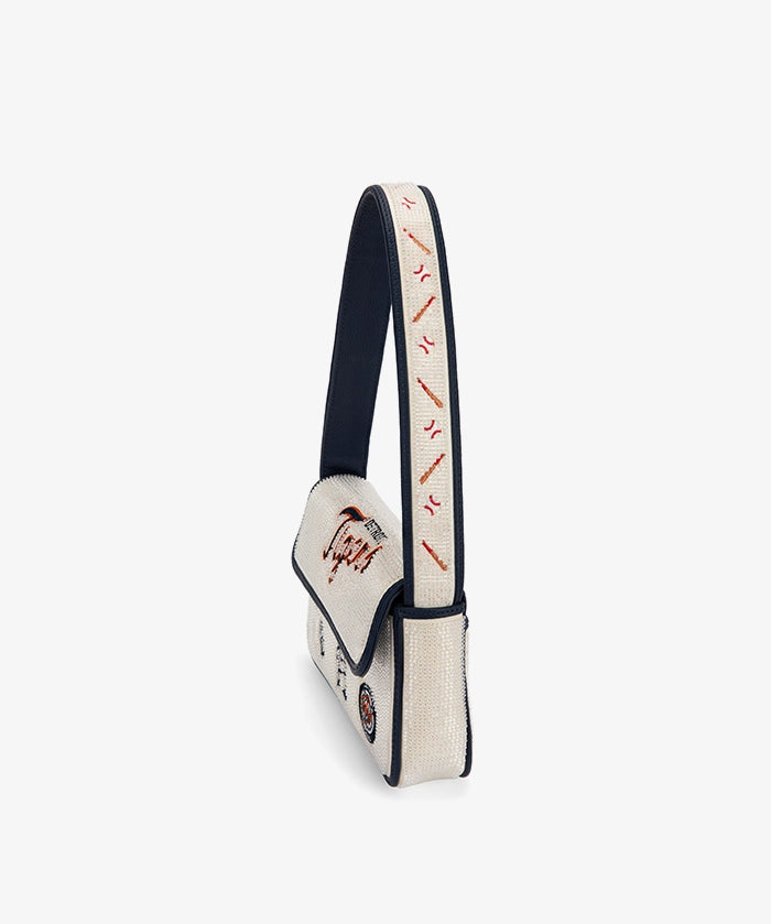 MLB Detroit Tigers Beaded Bag