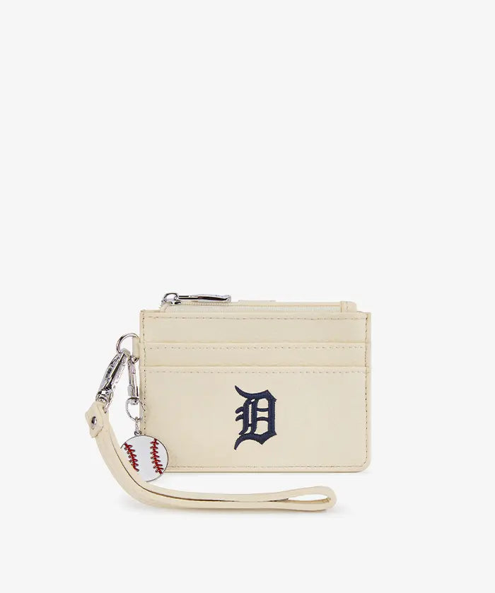 MLB Detroit Tigers Card Holder with Baseball Charm