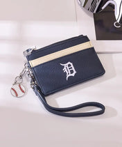 MLB Detroit Tigers Card Holder with Baseball Charm