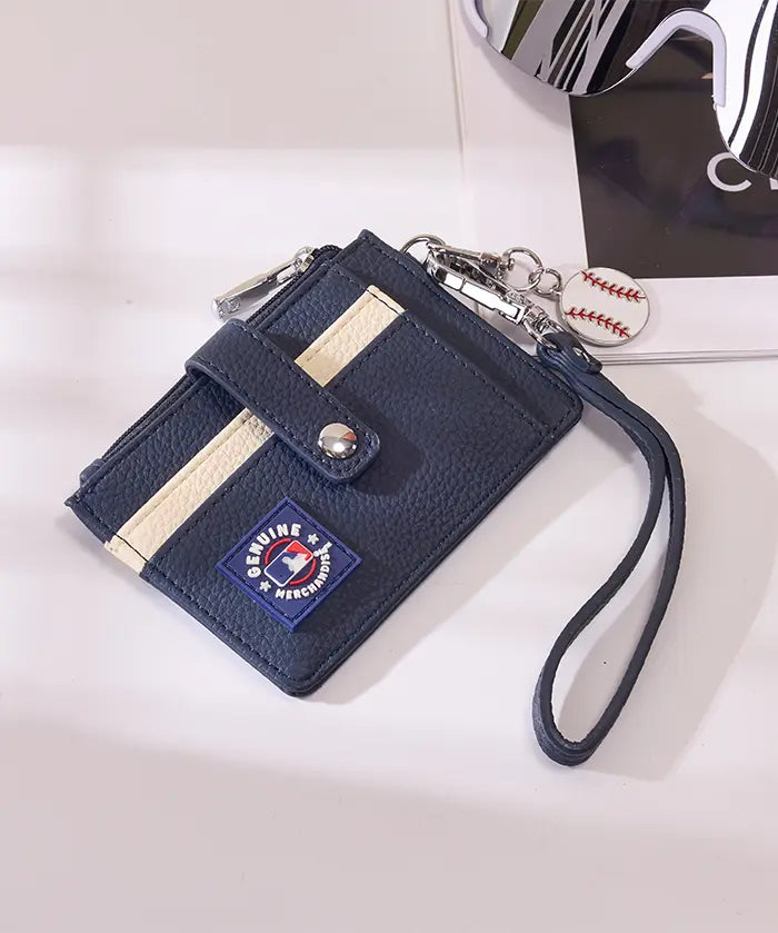 MLB Detroit Tigers Card Holder with Baseball Charm