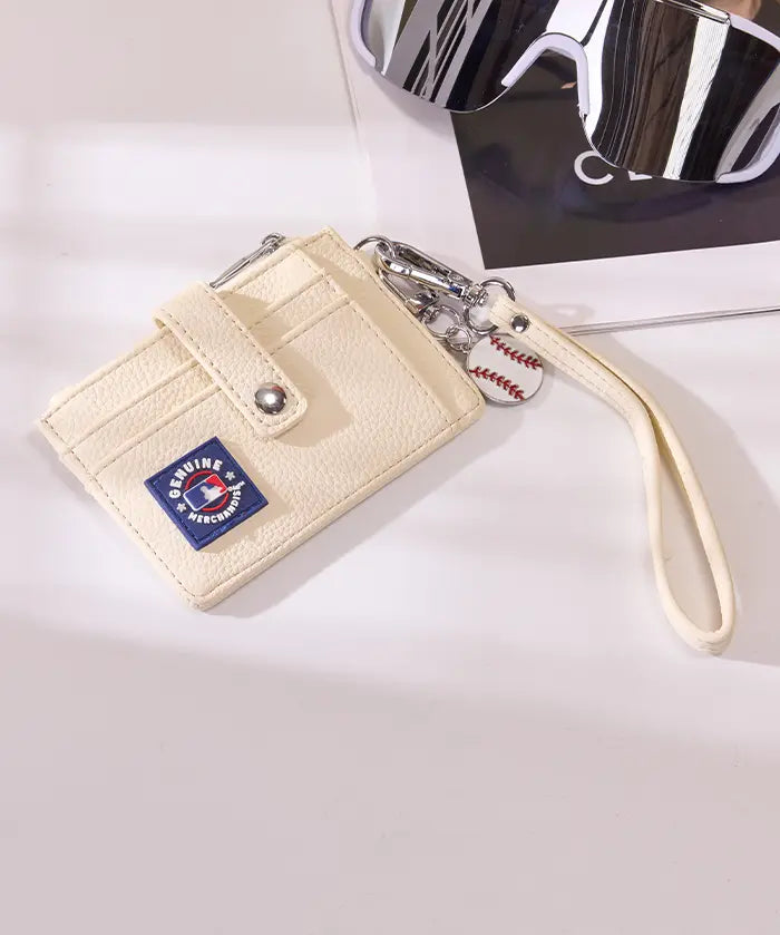 MLB Detroit Tigers Card Holder with Baseball Charm