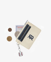 MLB Detroit Tigers Card Holder with Baseball Charm