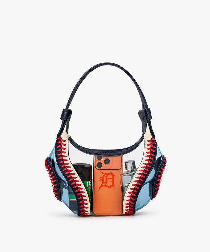 MLB Detroit Tigers Clear Stitch Hobo - Curveball