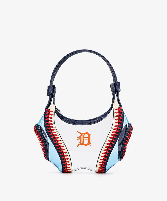 MLB Detroit Tigers Clear Stitch Hobo - Curveball