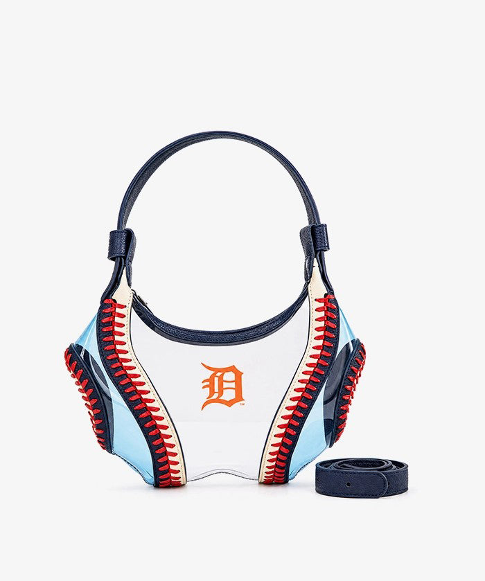 MLB Detroit Tigers Clear Stitch Hobo - Curveball