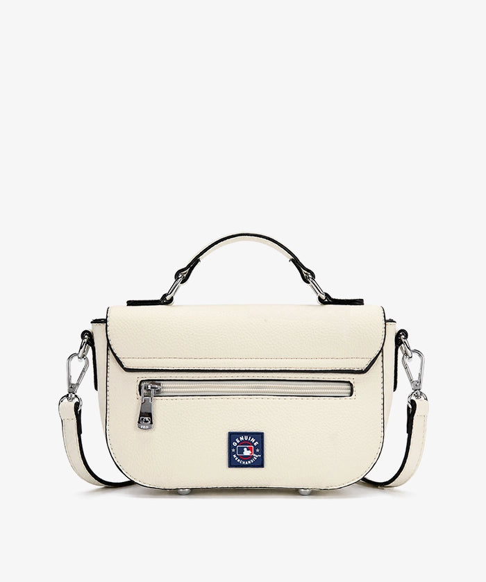 MLB Detroit Tigers Flap Crossbody Bag with Top Handle