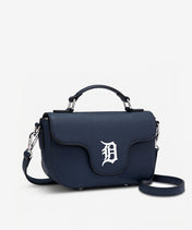MLB Detroit Tigers Flap Crossbody Bag with Top Handle