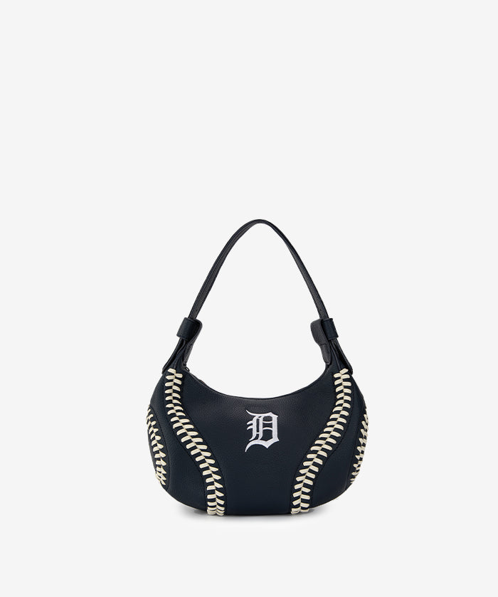 MLB Detroit Tigers Hobo Bag With Baseball Seams