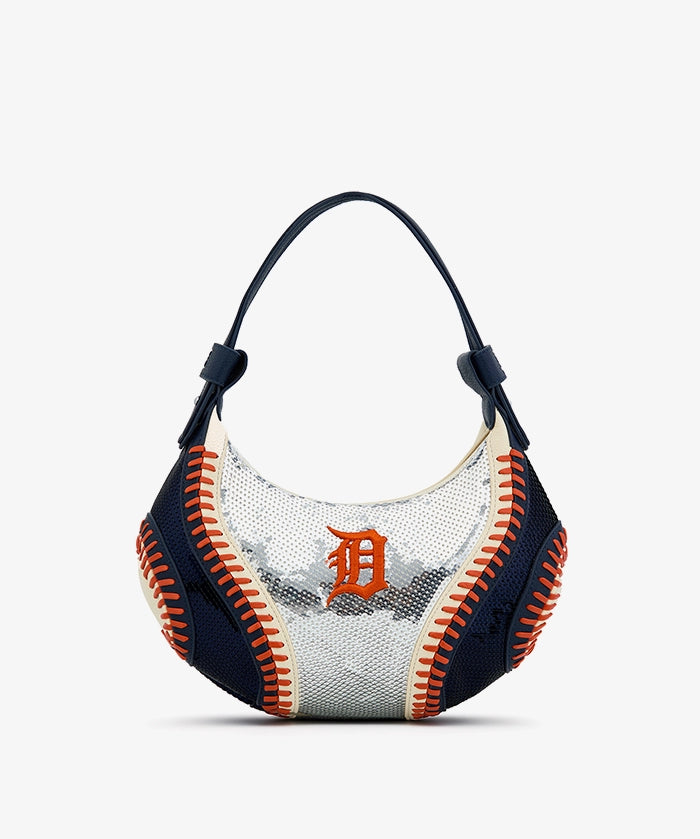 MLB Detroit Tigers Sequin Stitch Hobo - Curveball