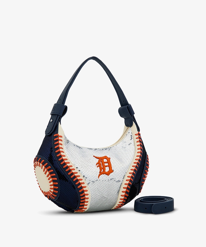 MLB Detroit Tigers Sequin Stitch Hobo - Curveball