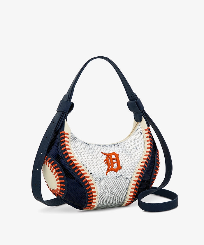 MLB Detroit Tigers Sequin Stitch Hobo - Curveball