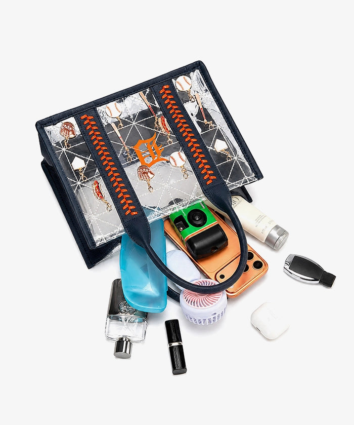 MLB Detroit Tigers Stitch Clear Tote – Fastball