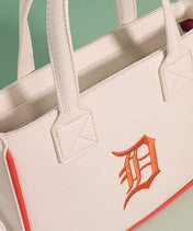 MLB Detroit Tigers Tote Bag with Baseball Coin Pouch