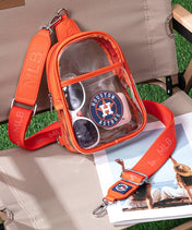 MLB Houston Astros Clear Sling Stadium Bag