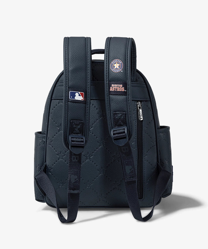 MLB Houston Astros Backpack with Embossed Pattern