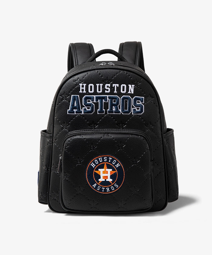 MLB Houston Astros Backpack with Embossed Pattern