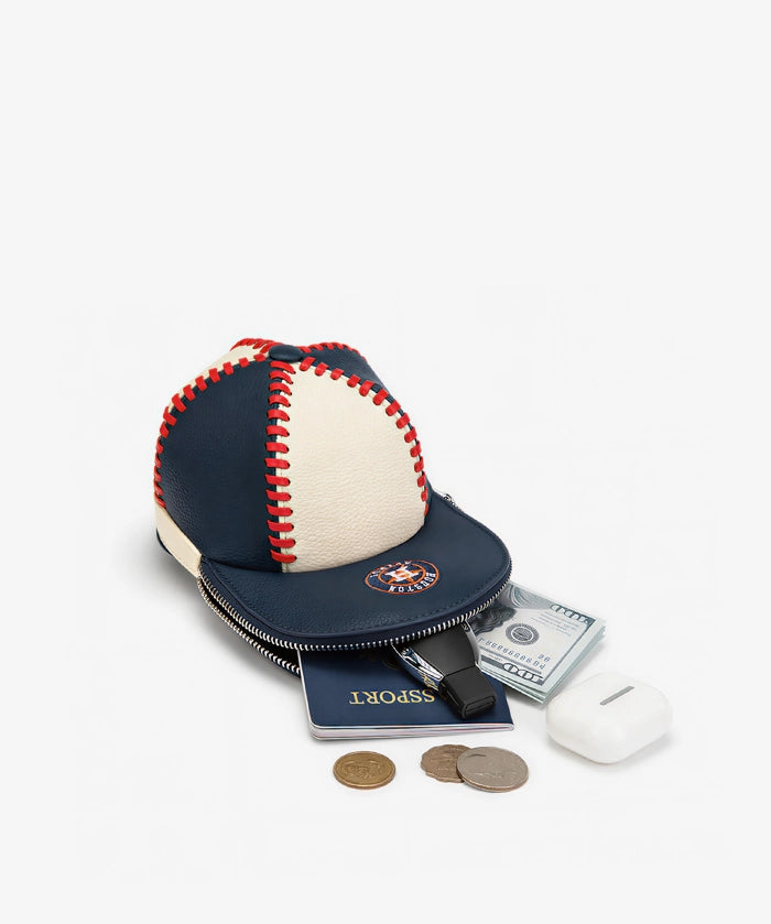 MLB Houston Astros Baseball Cap Crossbody Purse
