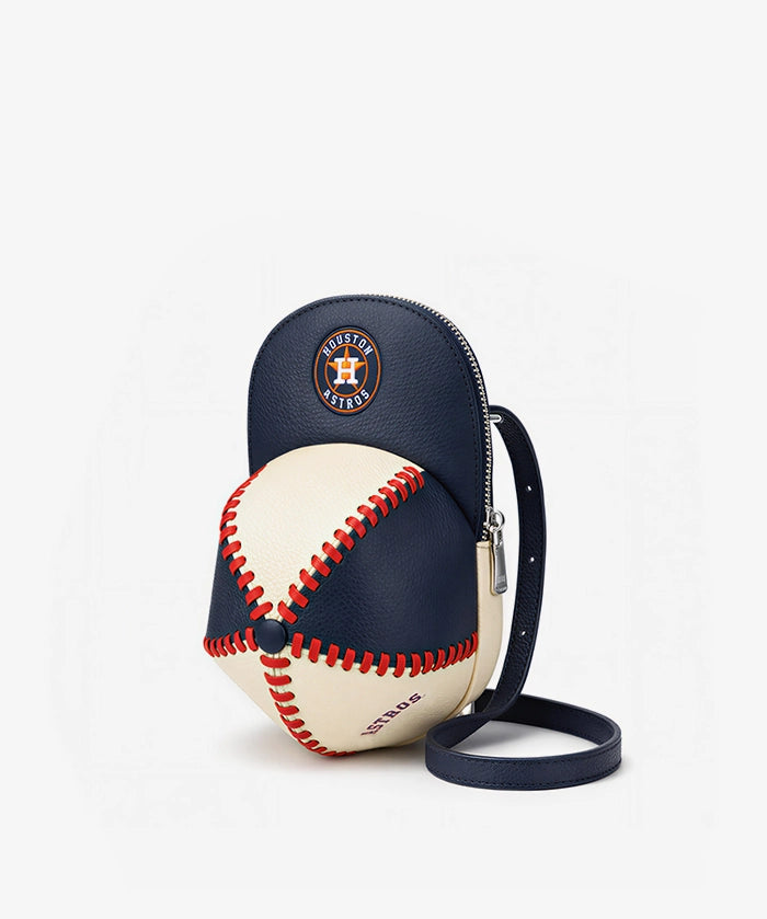 MLB Houston Astros Baseball Cap Crossbody Purse