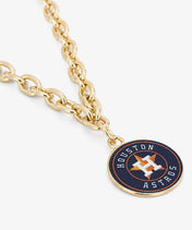 MLB Houston Astros Baseball Charm Chain